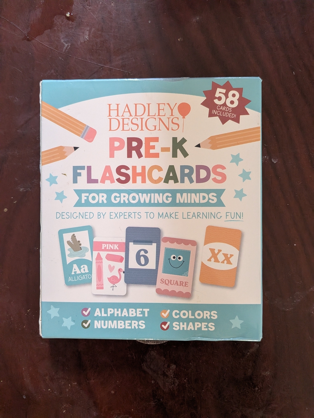 New 4-in-1 Pre-K Flashcards